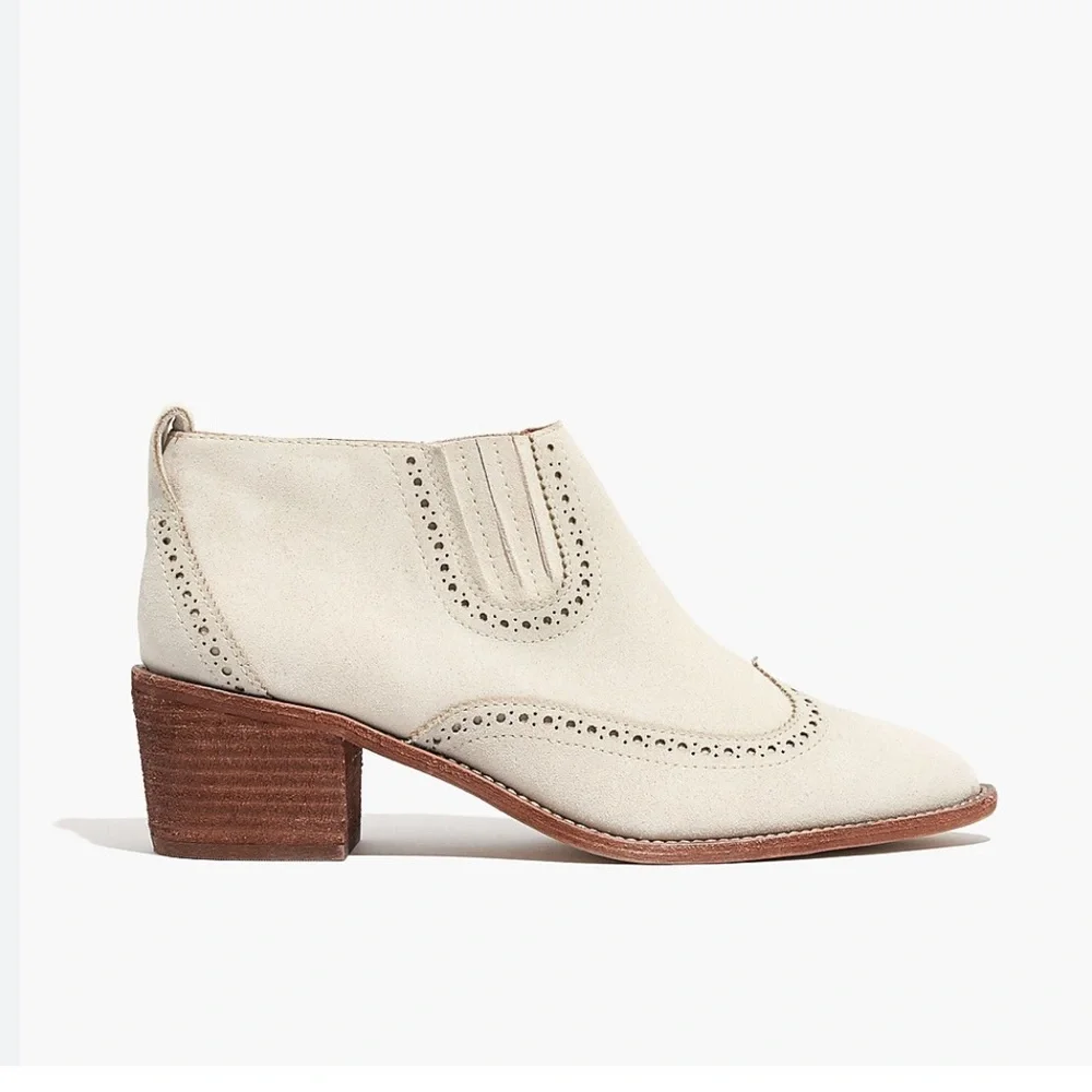Madewell Grayson Brogue Chelsea Booties - Picture 3 of 15